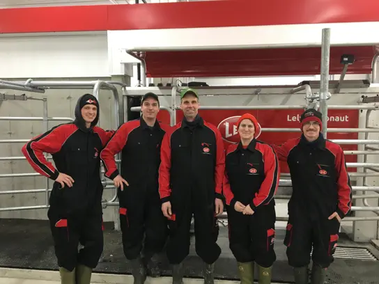 Les fermes Rosaire Bienvenu inc. sur le territoire du centre Lely Agri-Robotique